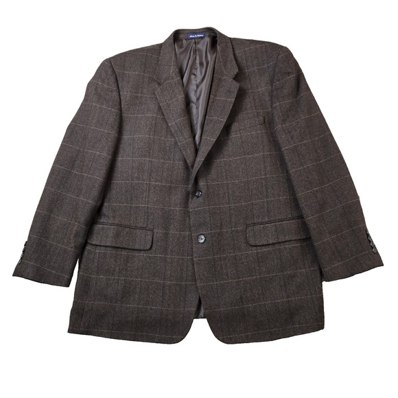 Alan Flusser Other - Alan Flusser Men's Single Breasted Sport Coat  Blazer‎ Lambswool Cashmere 48R